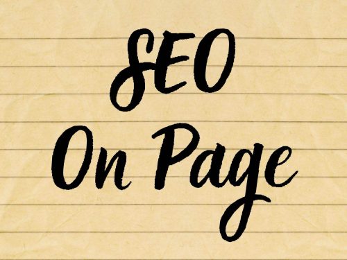ON page SEO